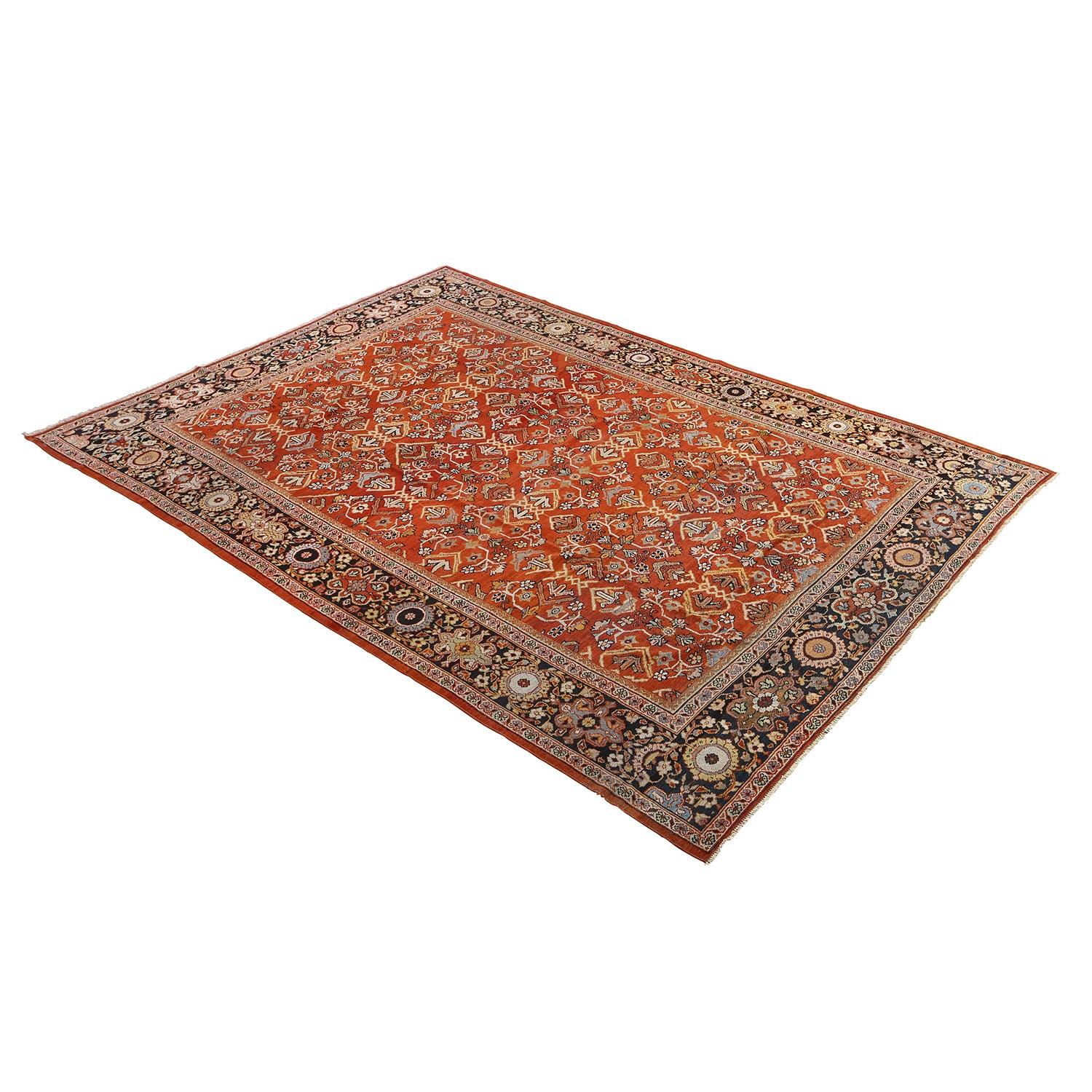 Perse Tapis persan ancien Sultanabad - Taille : 11'10 X 8'6 en vente