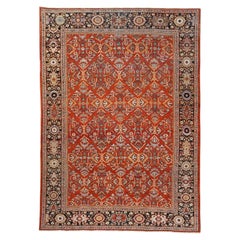 Antique Persian Sultanabad Rug - Size: 11'10 X 8'6