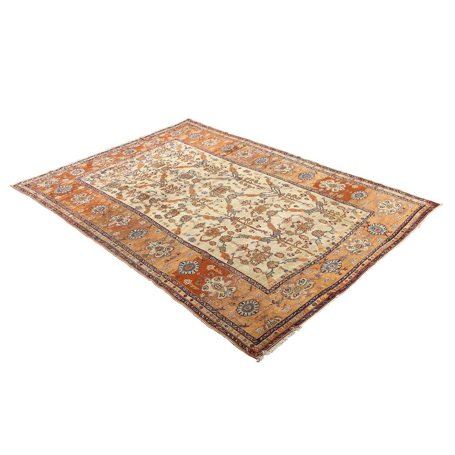 Perse Tapis persan ancien Sultanabad - Taille : 11'2 X 8'1 en vente