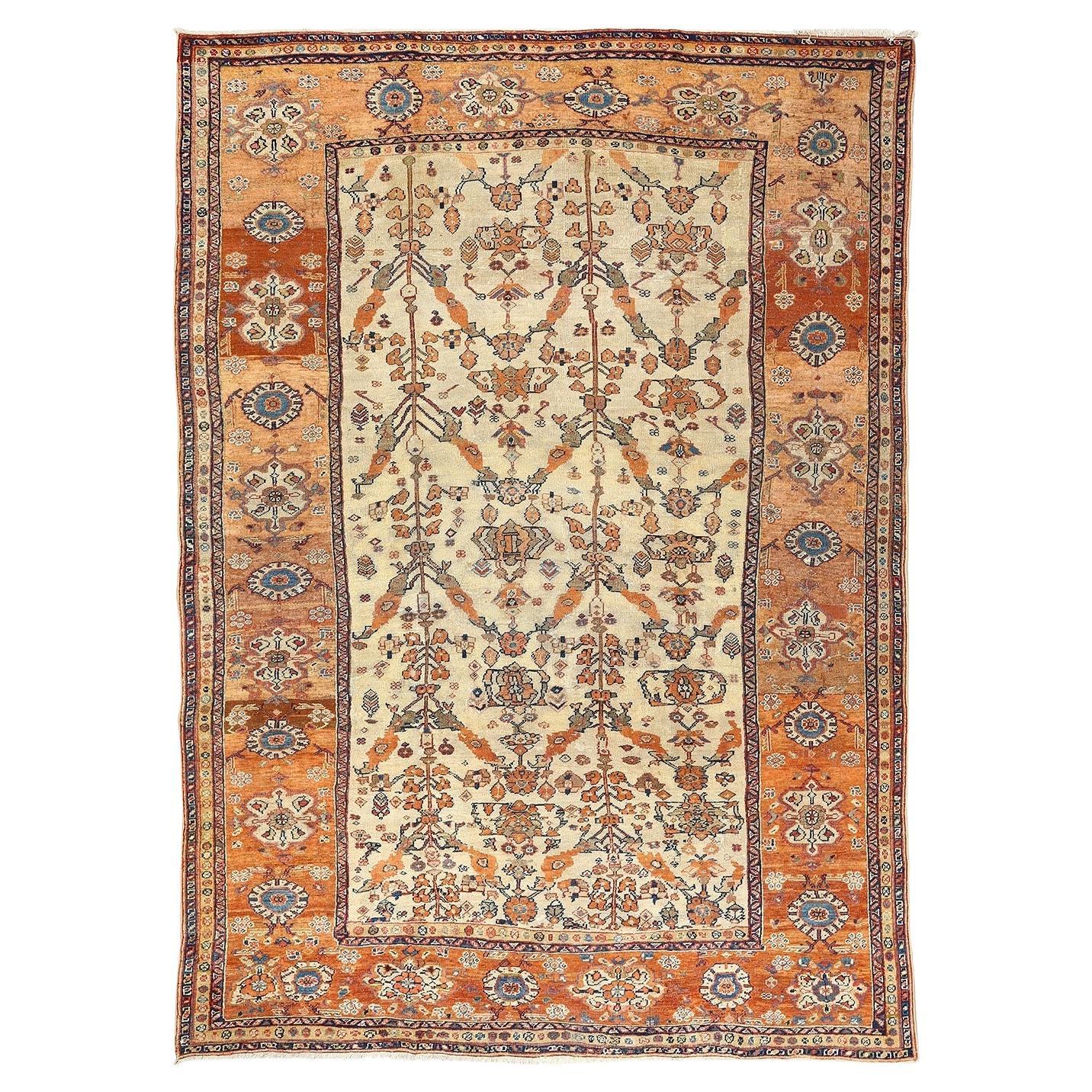 Antiker persischer Sultanabad-Teppich aus Sultanabad - Größe: 11'2 X 8'1