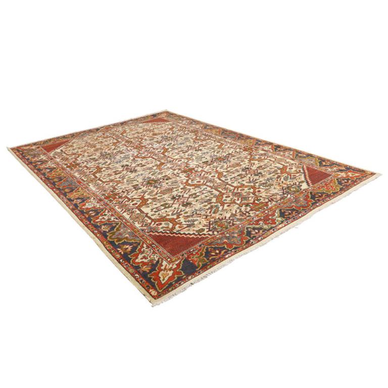Perse Tapis persan ancien Sultanabad - Taille : 11'2x7'10 en vente