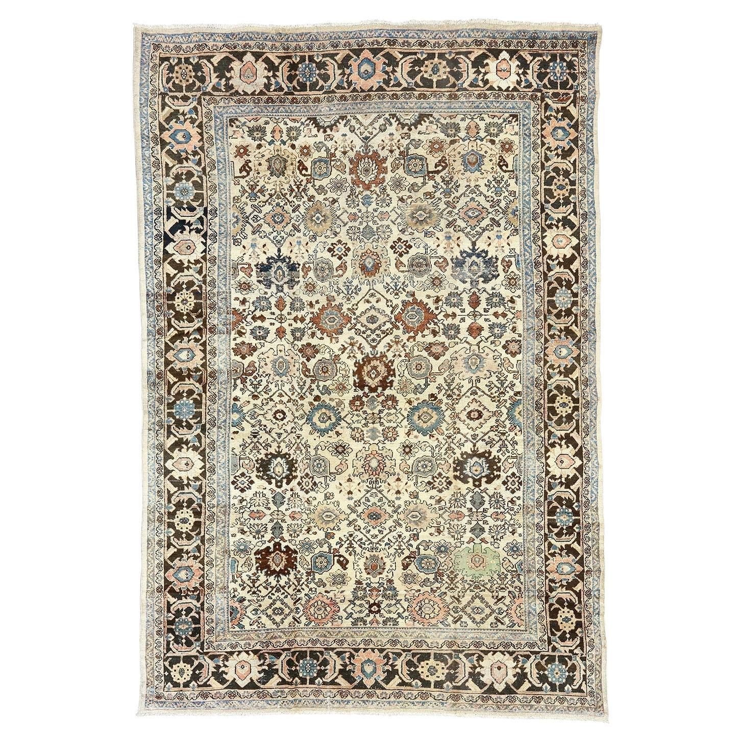 Antique Persian Sultanabad Rug - Size: 12'8 X 8'5