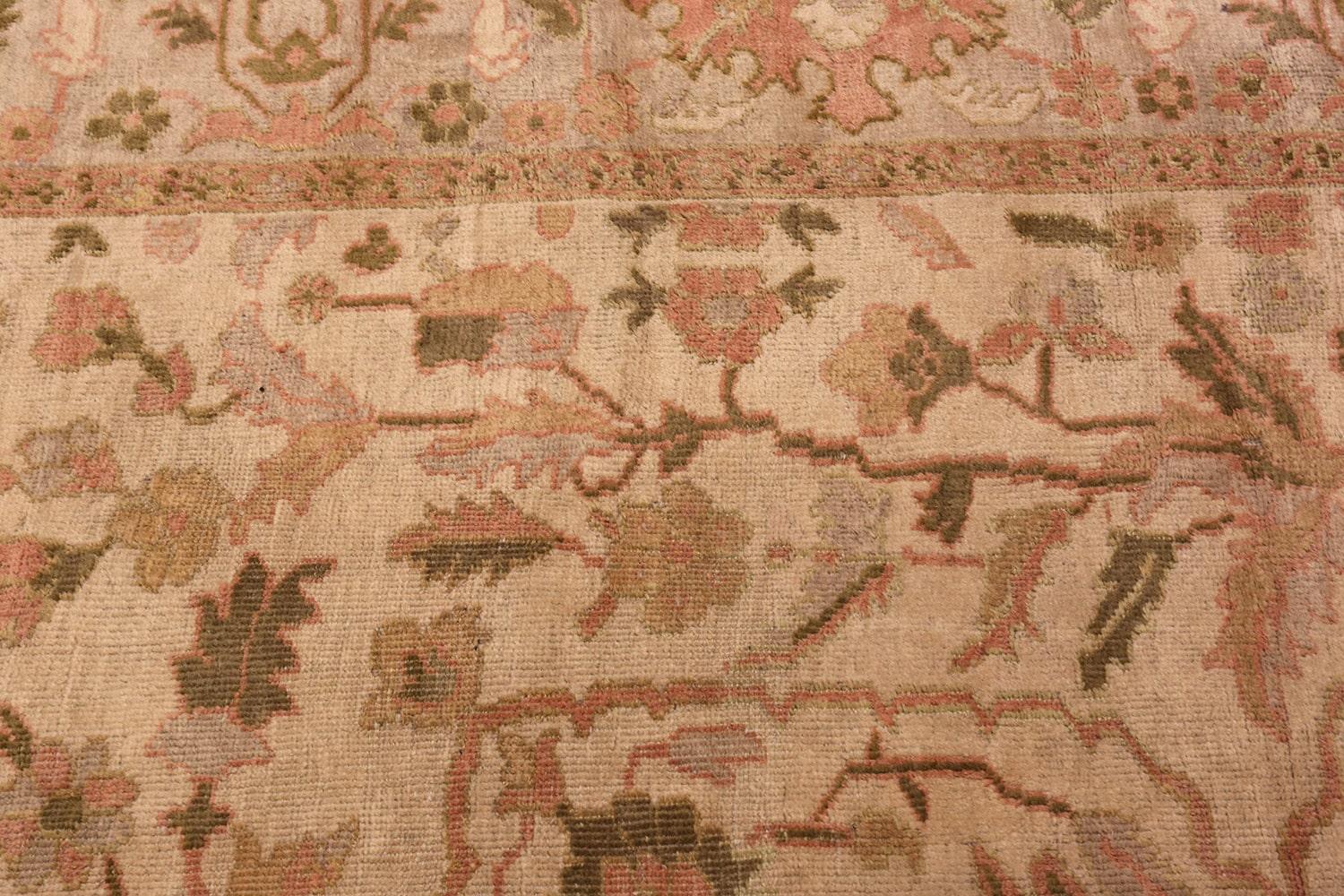 Antique Persian Sultanabad Rug. Size: 13 ft 9 in x 18 ft 5 in 7