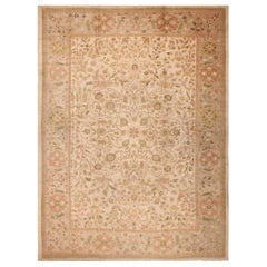 Antique Persian Sultanabad Rug. Size: 13 ft 9 in x 18 ft 5 in