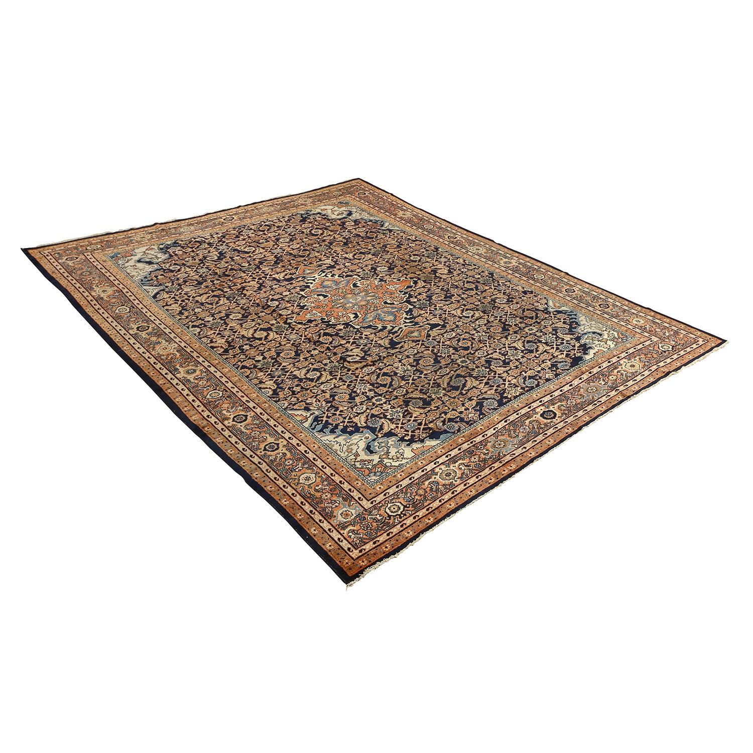 Perse Tapis persan ancien Sultanabad - Taille : 13'2 X 10'7 en vente