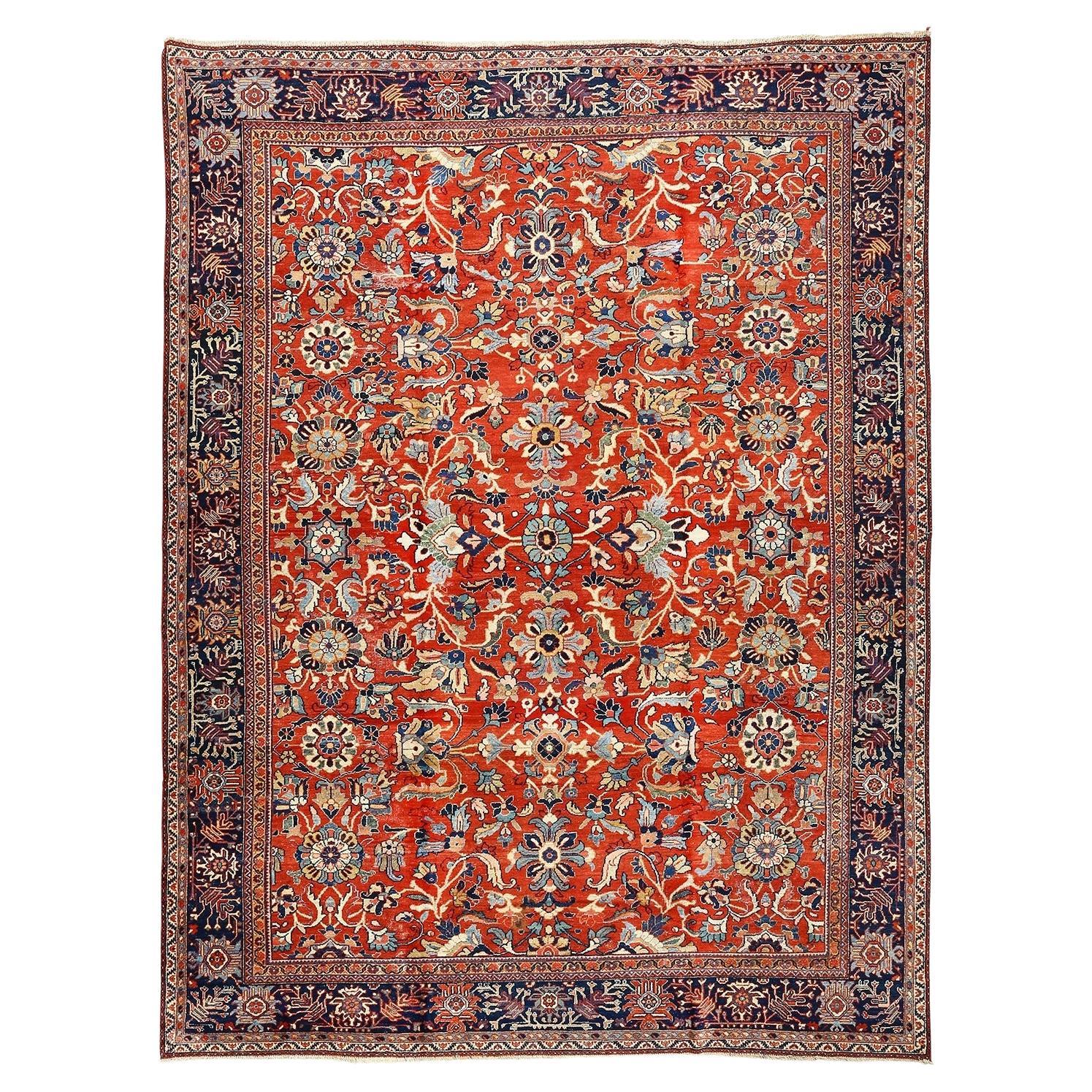 Alfombra Persa Antigua Sultanabad Rugs - Tamaño: 13'7 X 10'5