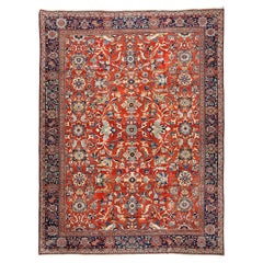 Antique Persian Sultanabad Rug - Size: 13'7 X 10'5