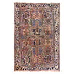 Antique Persian Sultanabad Rug - Size: 9'10x6'8