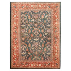 Antique Persian Sultanabad Rug. Size:10 ft 9 in x 14 ft 4 in
