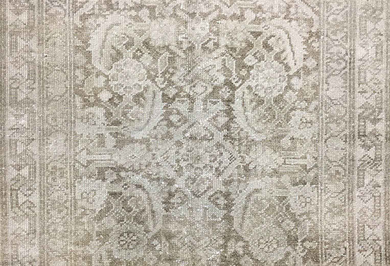 Lana Antico runner persiano Sultanabad - Toni della terra attenuati in vendita