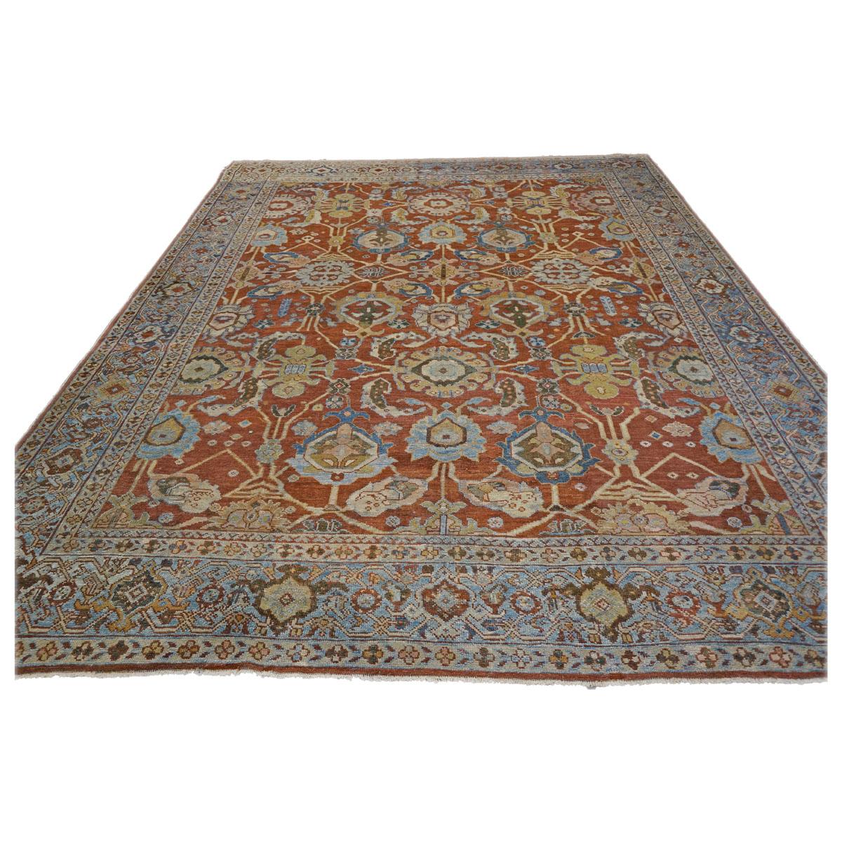Condizioni: Antico

Origine: Persia

Design: Sultanabad

Circa: 1900

Dimensioni effettive: 9' x 12'2