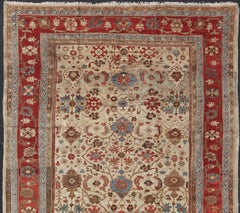 Remarkable Antique Persian Ziegler Sultanabad Carpet