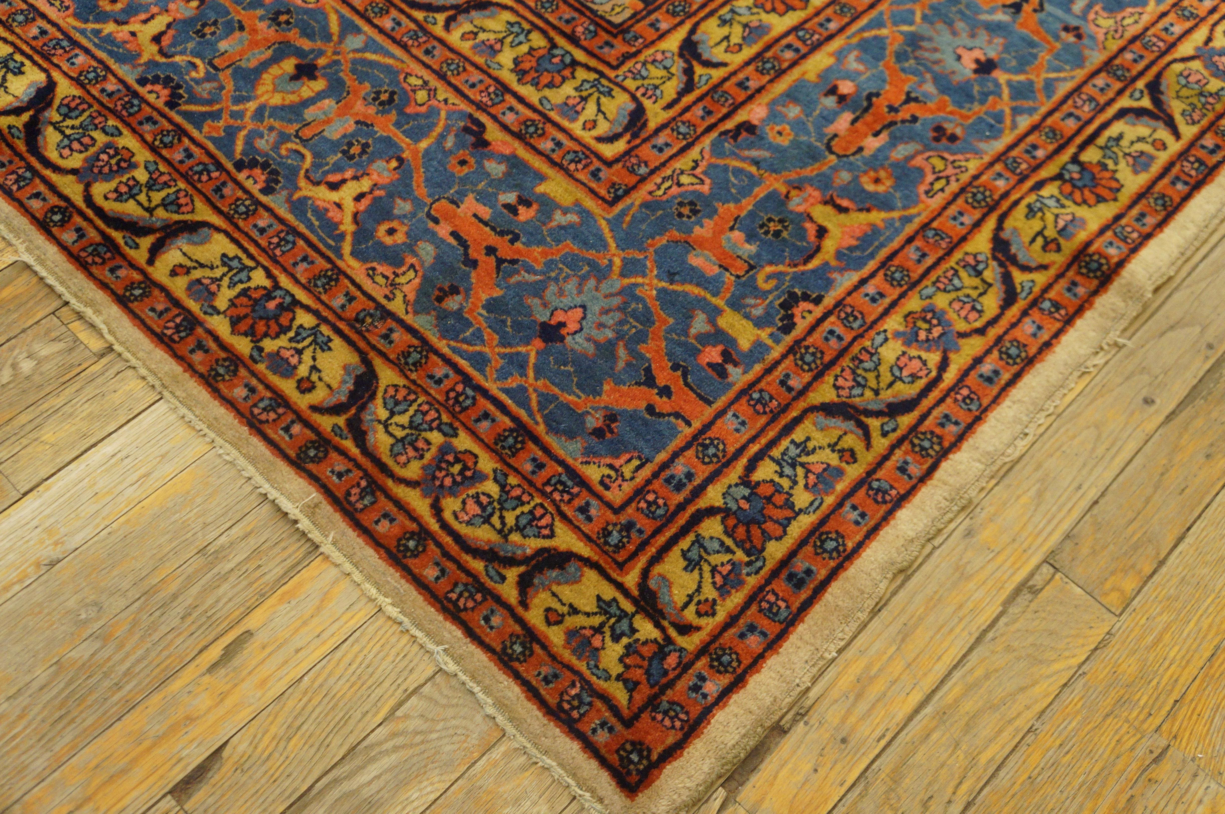 Late 19th Century Antique Persian Tabriz For Sale