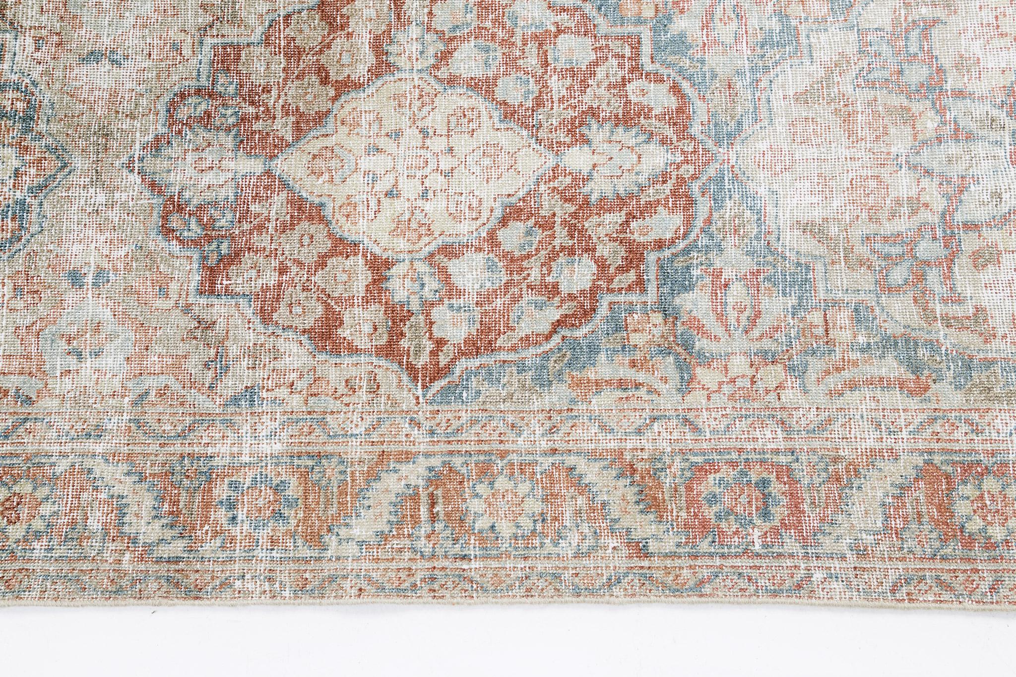 Wool Antique Persian Tabriz 29680 For Sale