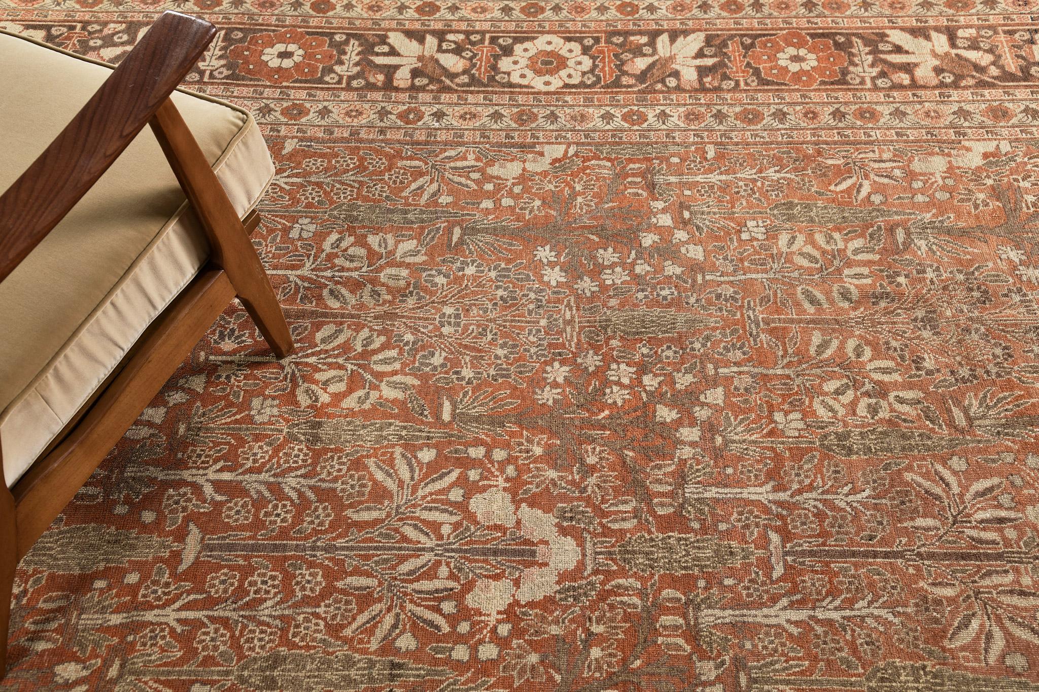 Antiker persischer Täbris 29962 aus Täbris im Angebot 6