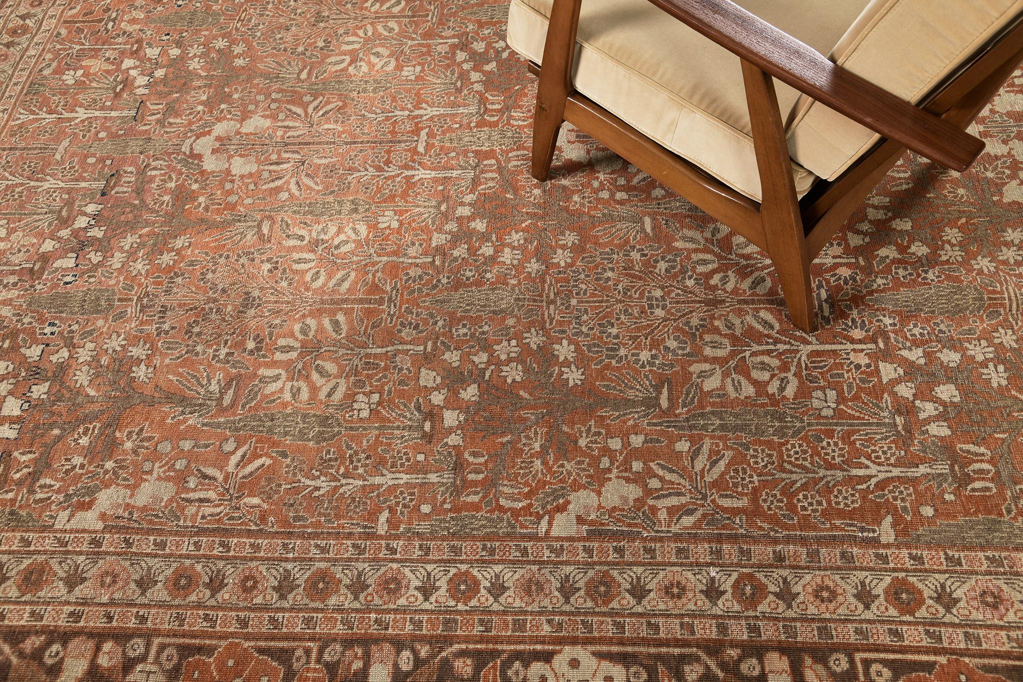 Antiker persischer Täbris 29962 aus Täbris im Angebot 2