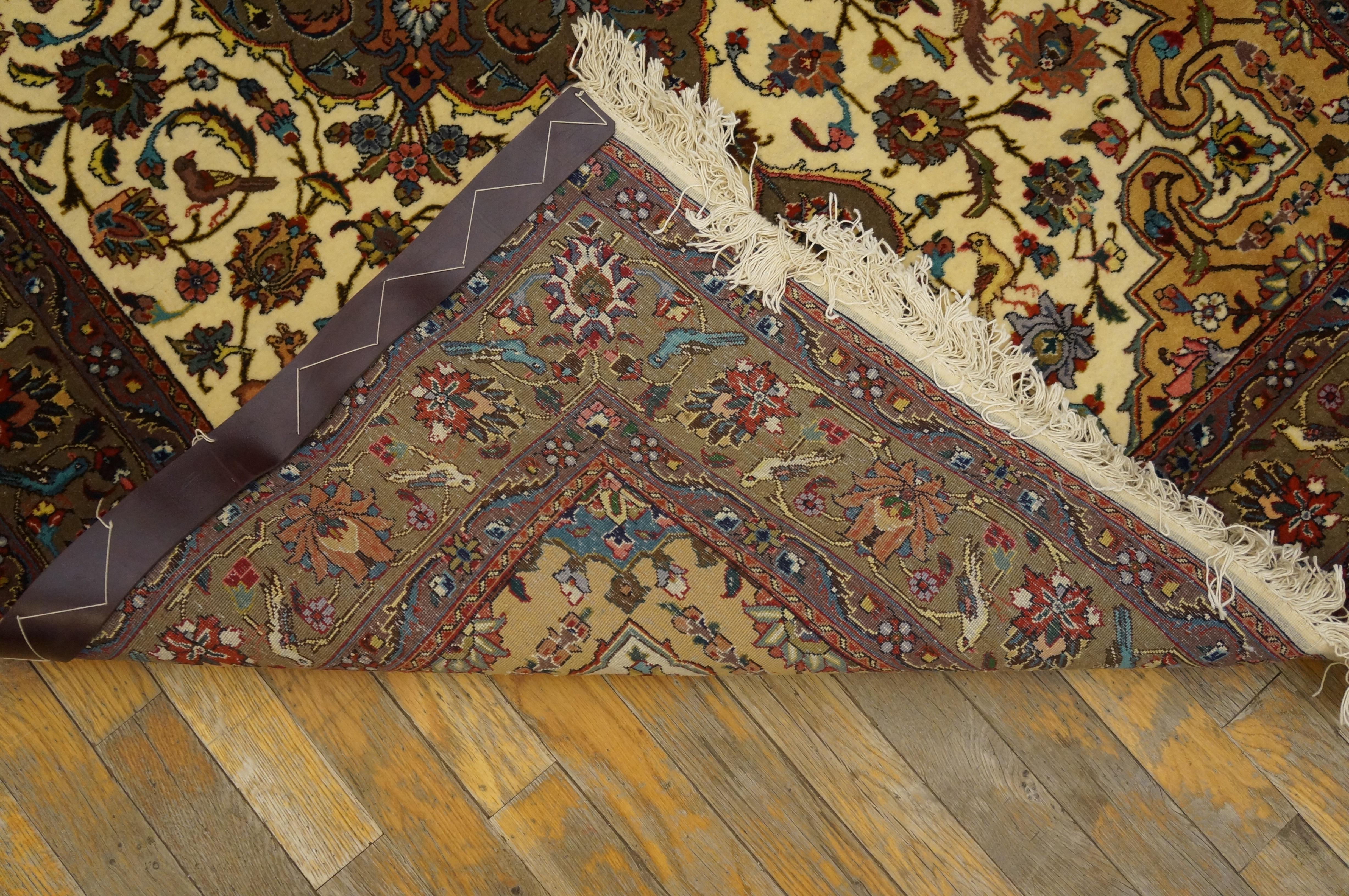 Antique Persian Tabriz In Excellent Condition For Sale In New York, NY