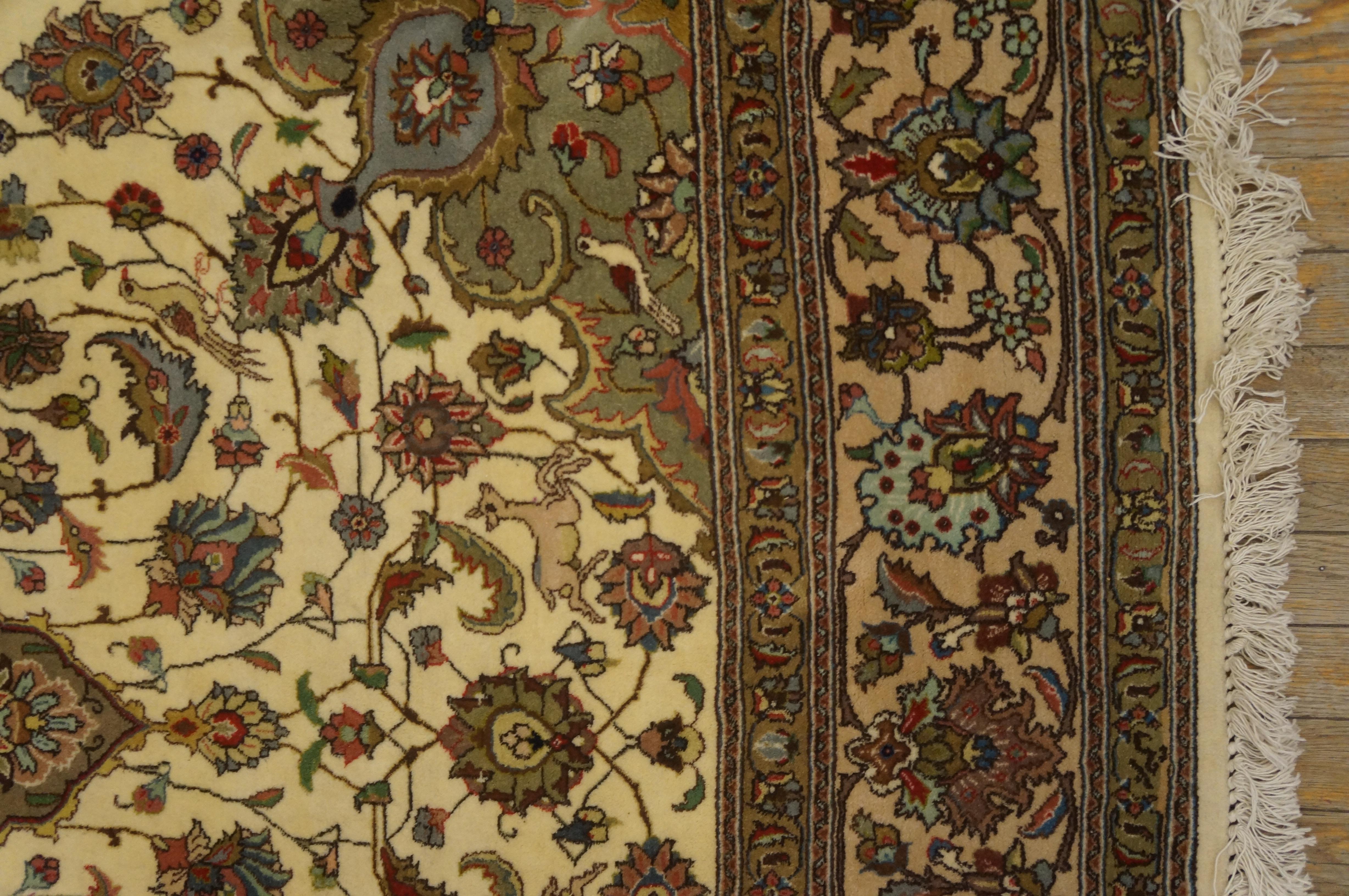 Antique Persian Tabriz For Sale 2