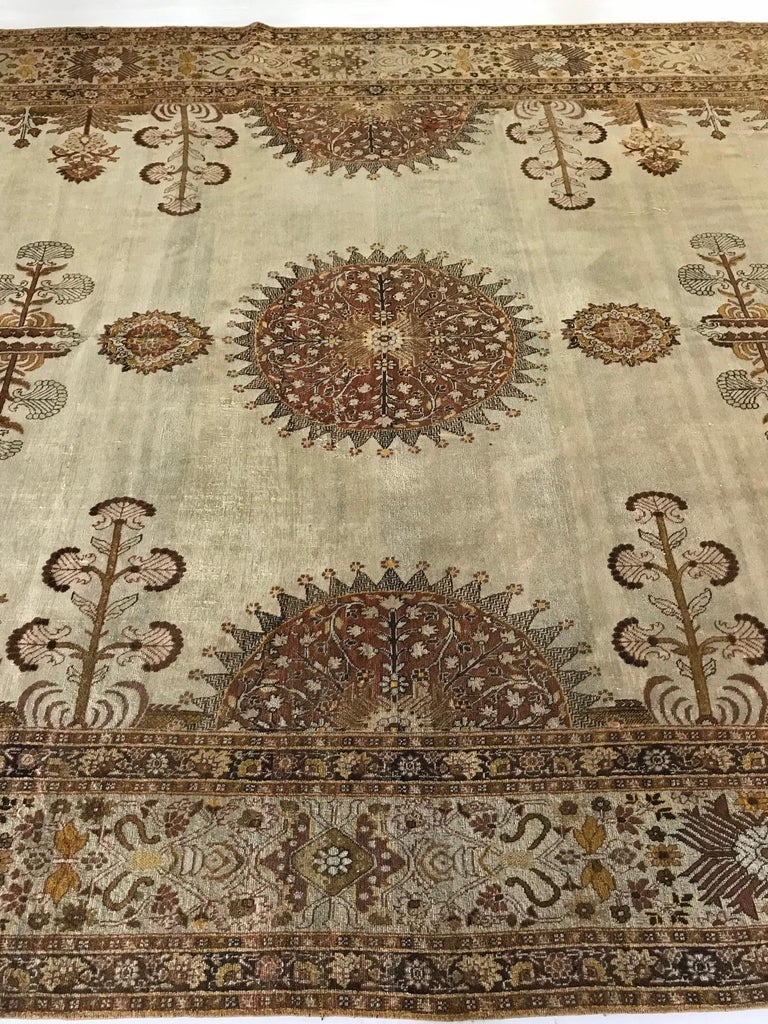 Antique Persian Tabriz Handmade Wool Rug by Doris Leslie Blau For Sale ...