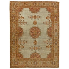 Doris Leslie Blau Antique Persian Tabriz Handmade Wool Rug