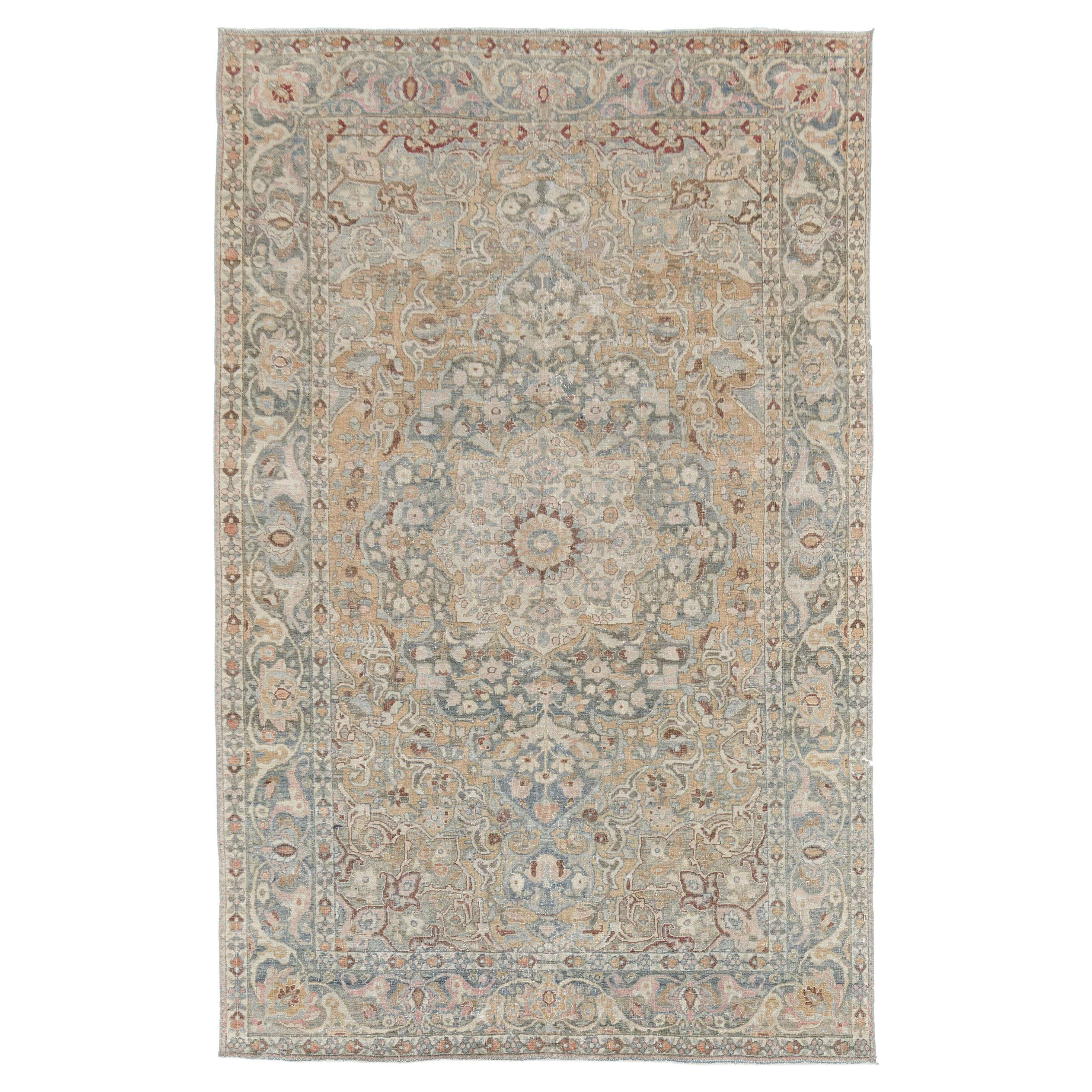 Antique Persian Tabriz by Mehraban Rugs For Sale