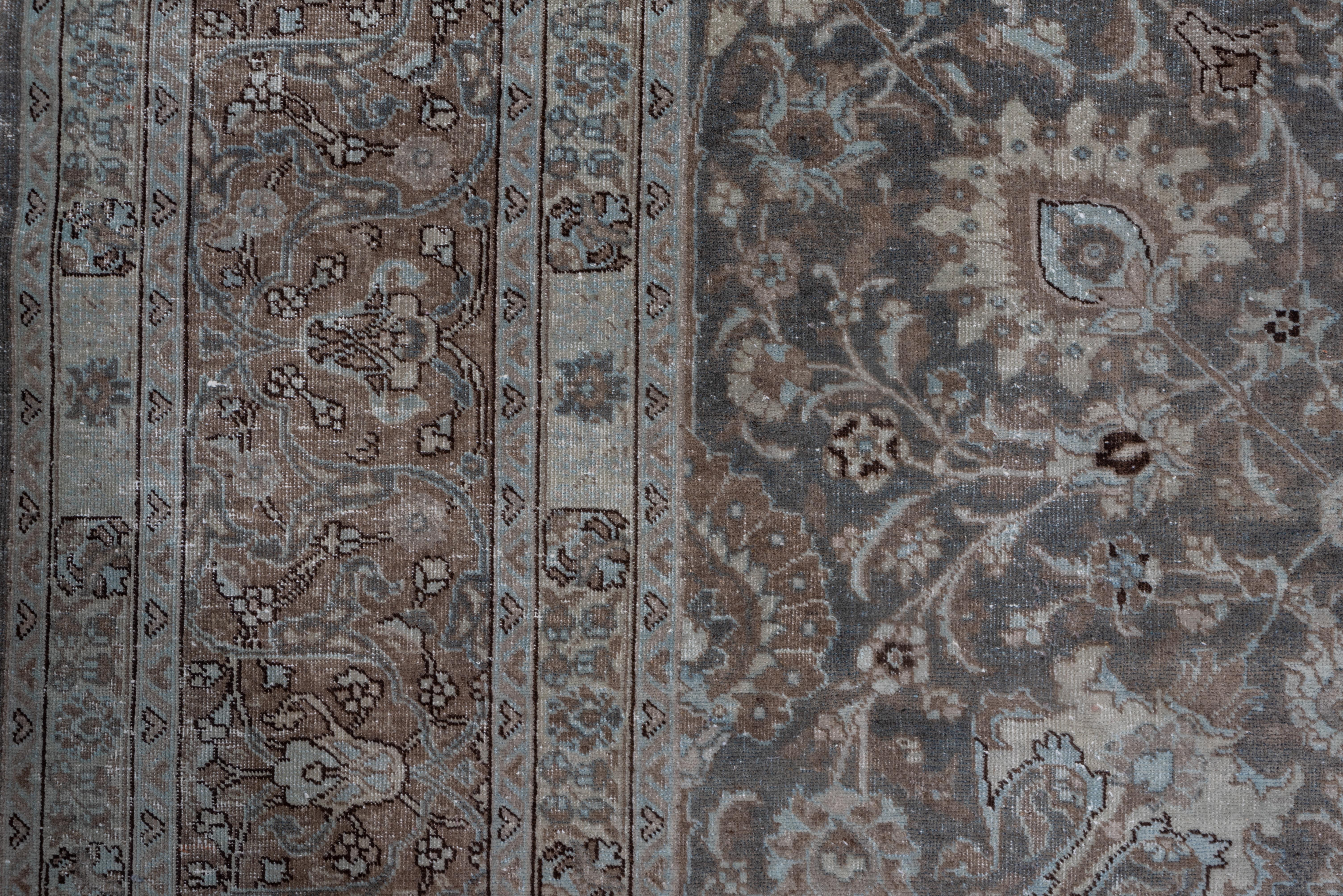 Wool Antique Persian Tabriz Carpet, circa 1920s For Sale