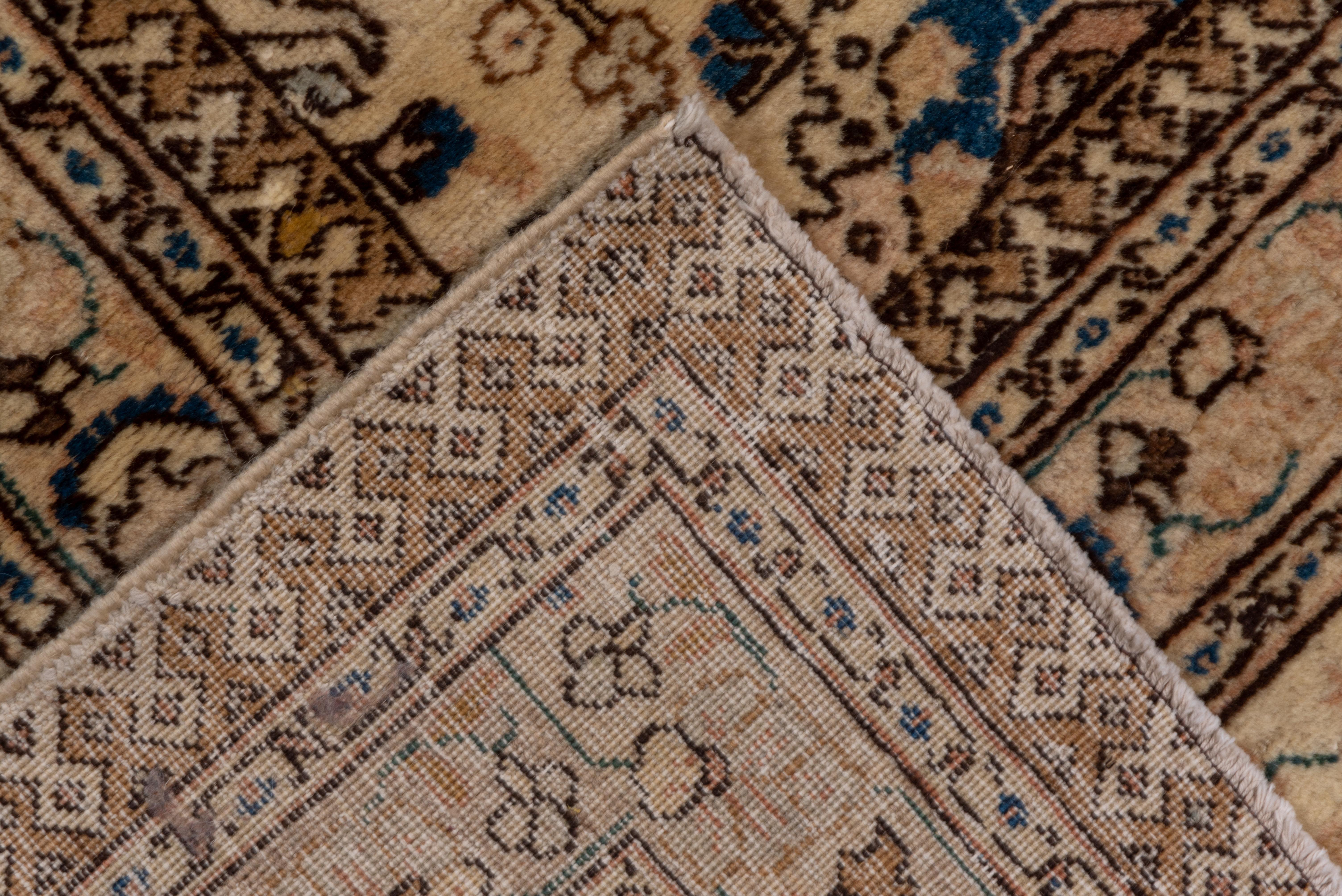 Wool Antique Persian Tabriz Carpet, circa 1930s For Sale
