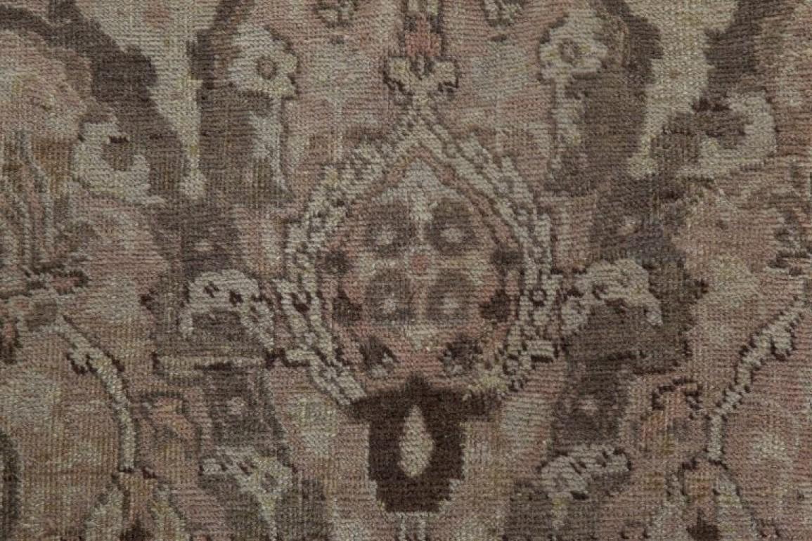 Hand-Woven 19th Century Persian Tabriz Carpet For Sale