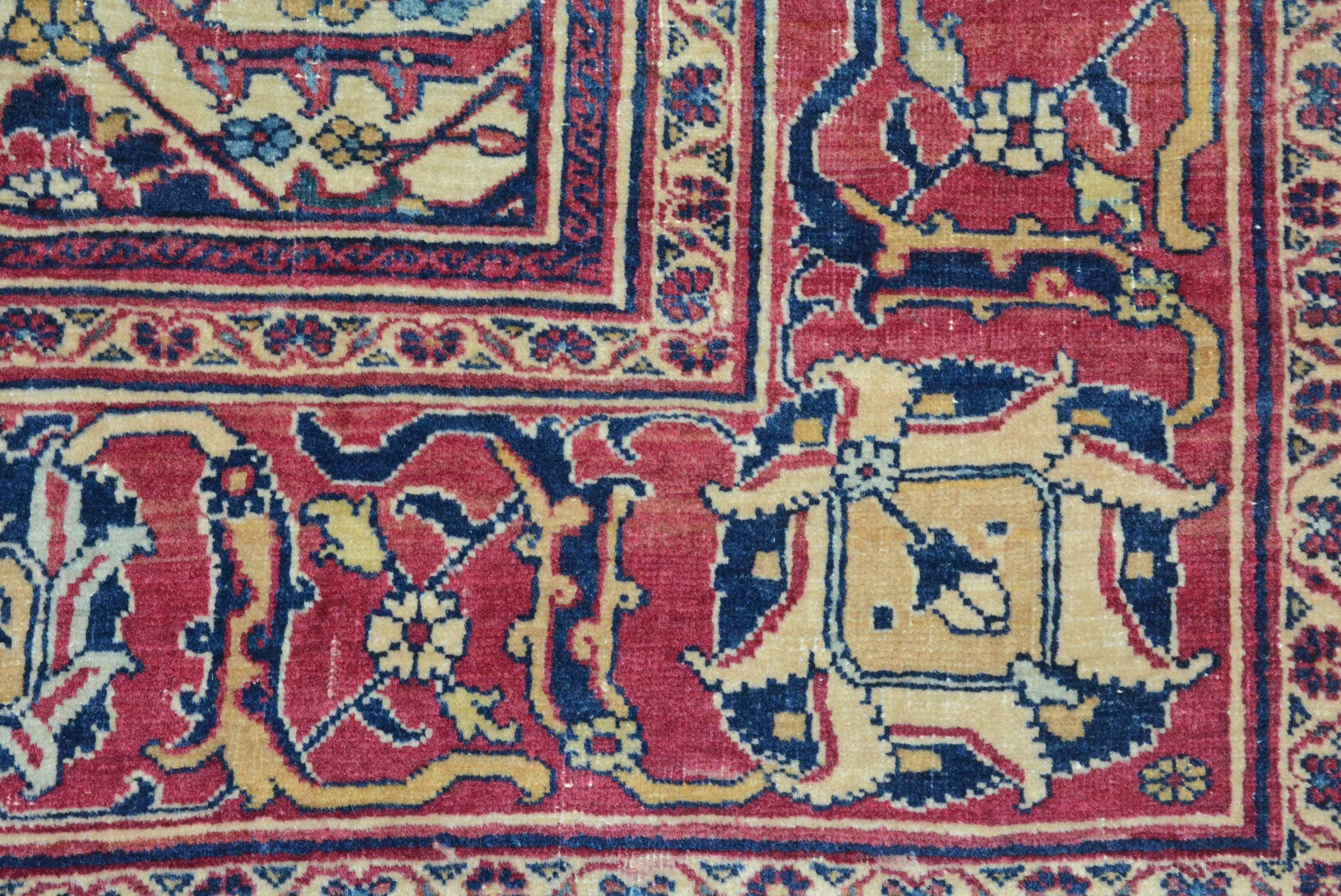 19th Century Antique Persian Tabriz Carpet For Sale