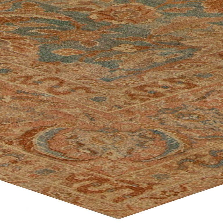 20th Century Antique Persian Tabriz Carpet