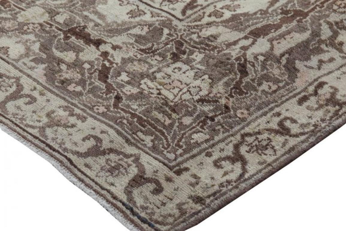 Wool 19th Century Persian Tabriz Carpet For Sale