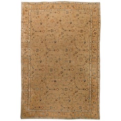 Authentic Persian Tabriz Handmade Wool Carpet