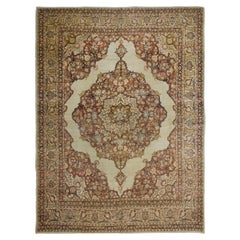 Antique Persian Tabriz Carpet