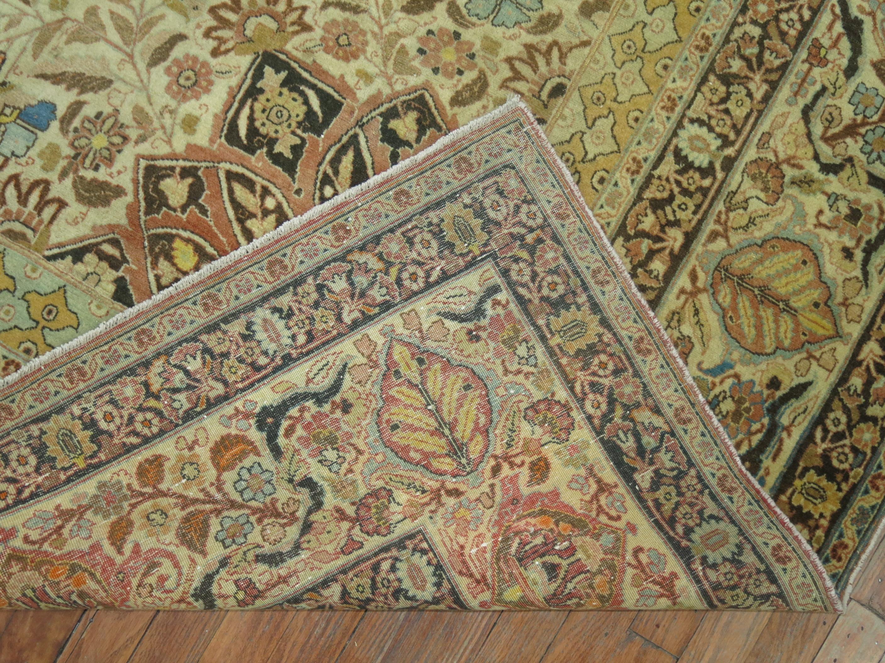 Antique Persian Tabriz For Sale 5