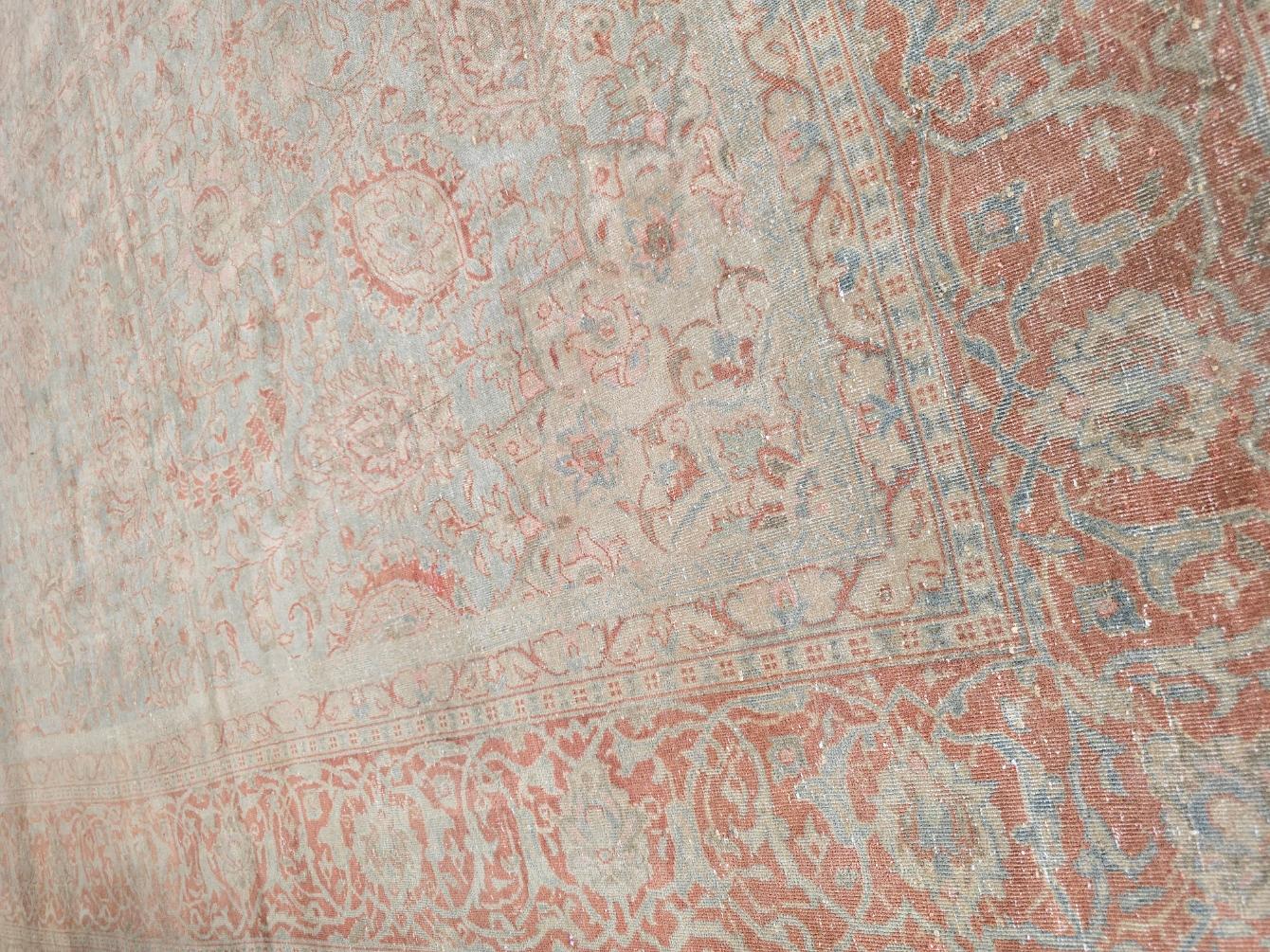 Laine Tabriz persan ancien en vente