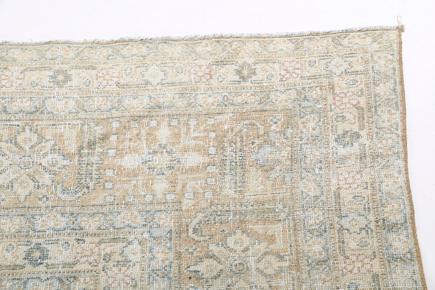 Antique Persian Tabriz from Mehraban For Sale 10