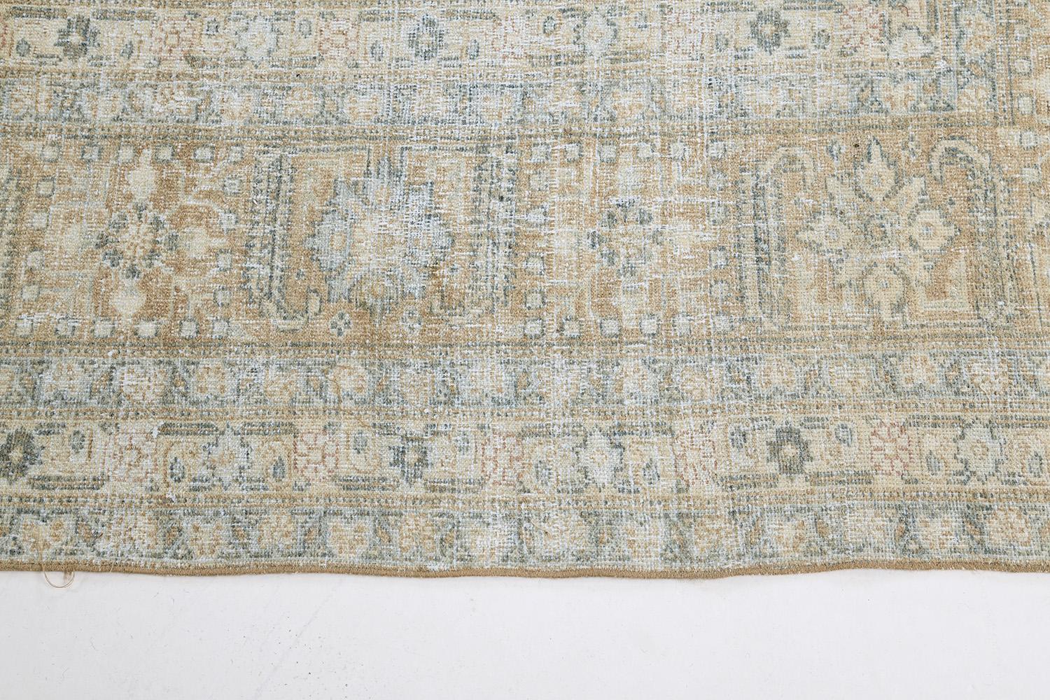 Antique Persian Tabriz from Mehraban For Sale 11