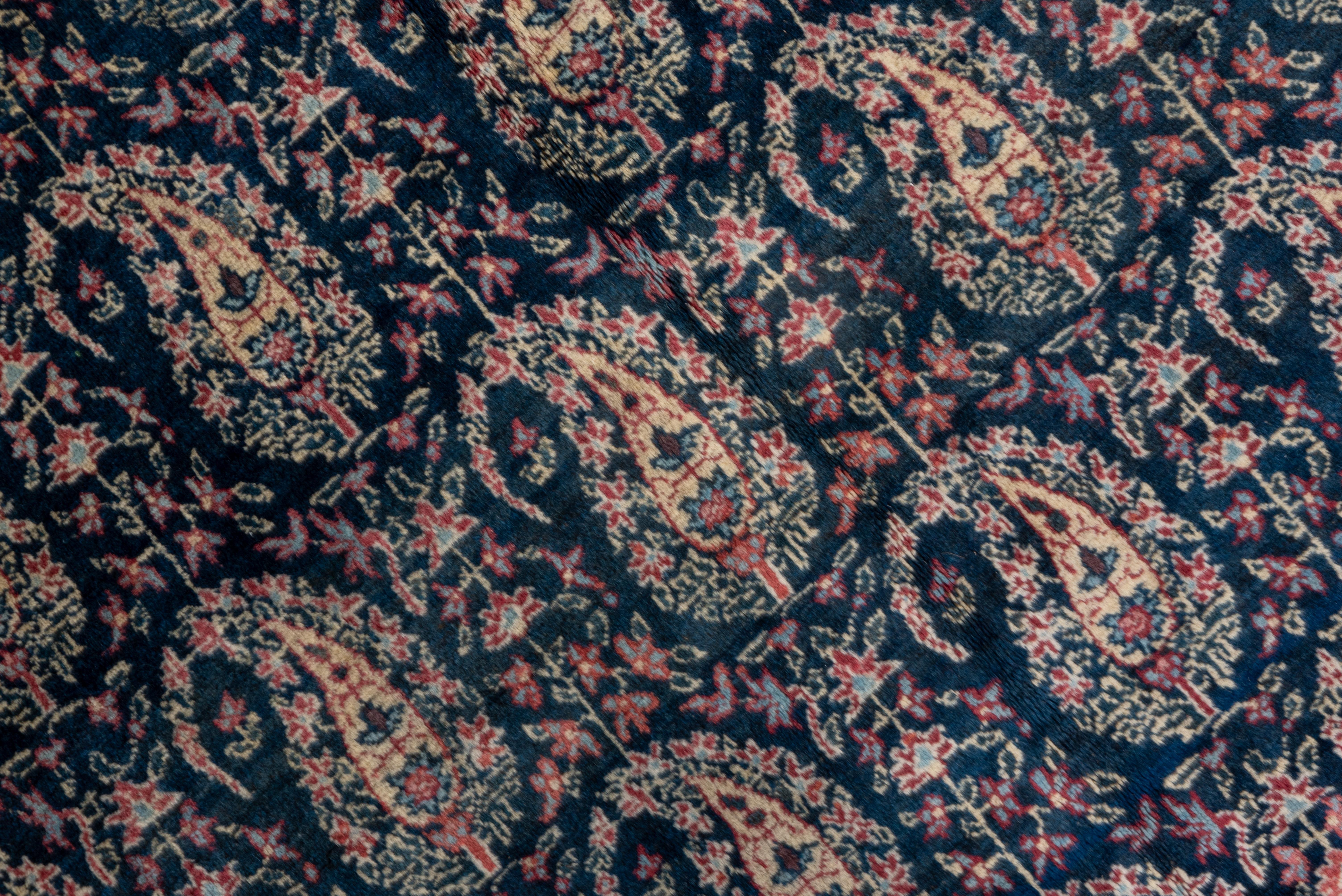 Antique Persian Tabriz Gallery Carpet, circa 1910s In Good Condition For Sale In New York, NY