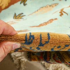 Tapis persan ancien Tabriz Hadad - Taille : 6'8 x 4'8