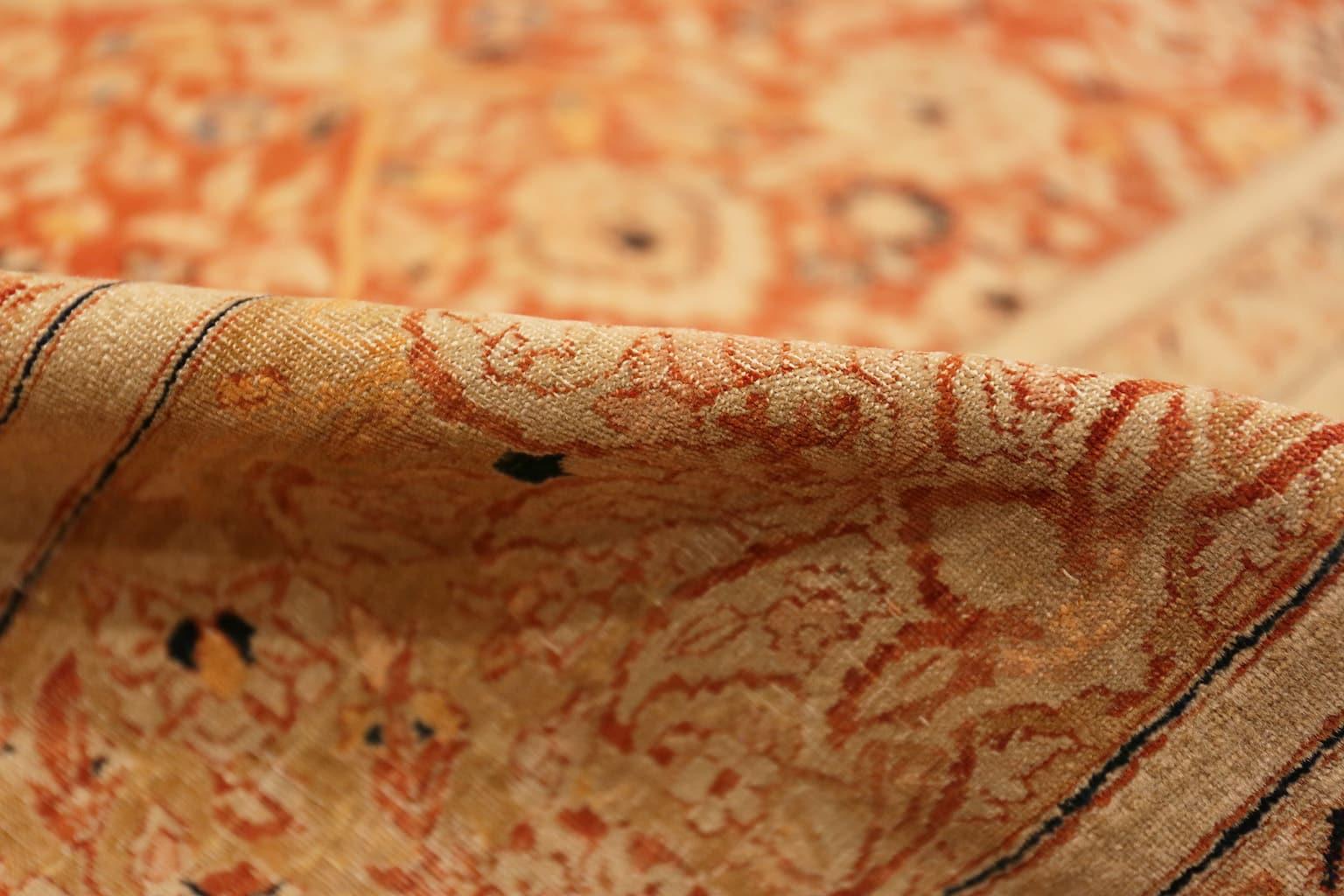 Antique Persian Tabriz Haji Jalili Carpet. Size: 9 ft 6 in x 12 ft 6 in 1