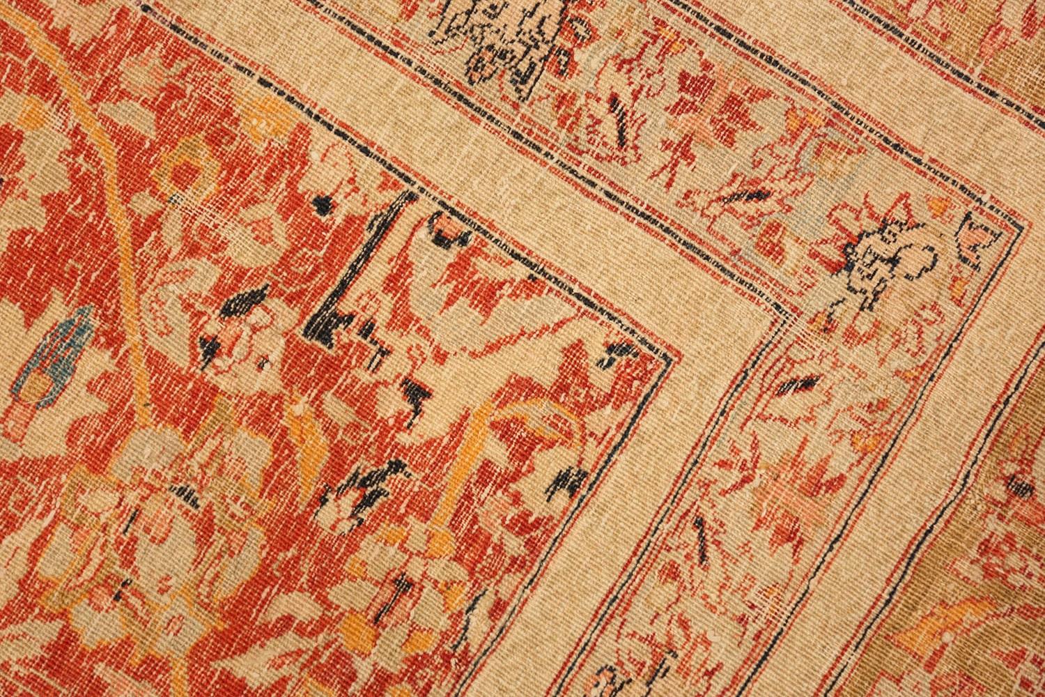 Antique Persian Tabriz Haji Jalili Carpet. Size: 9 ft 6 in x 12 ft 6 in 2