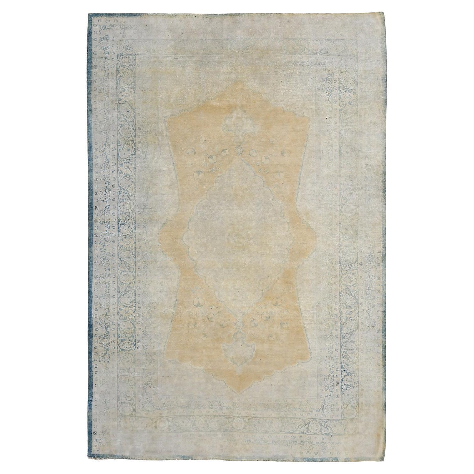 Antique Persian Tabriz Hajijalili Rug - Size: 6'7x4'5