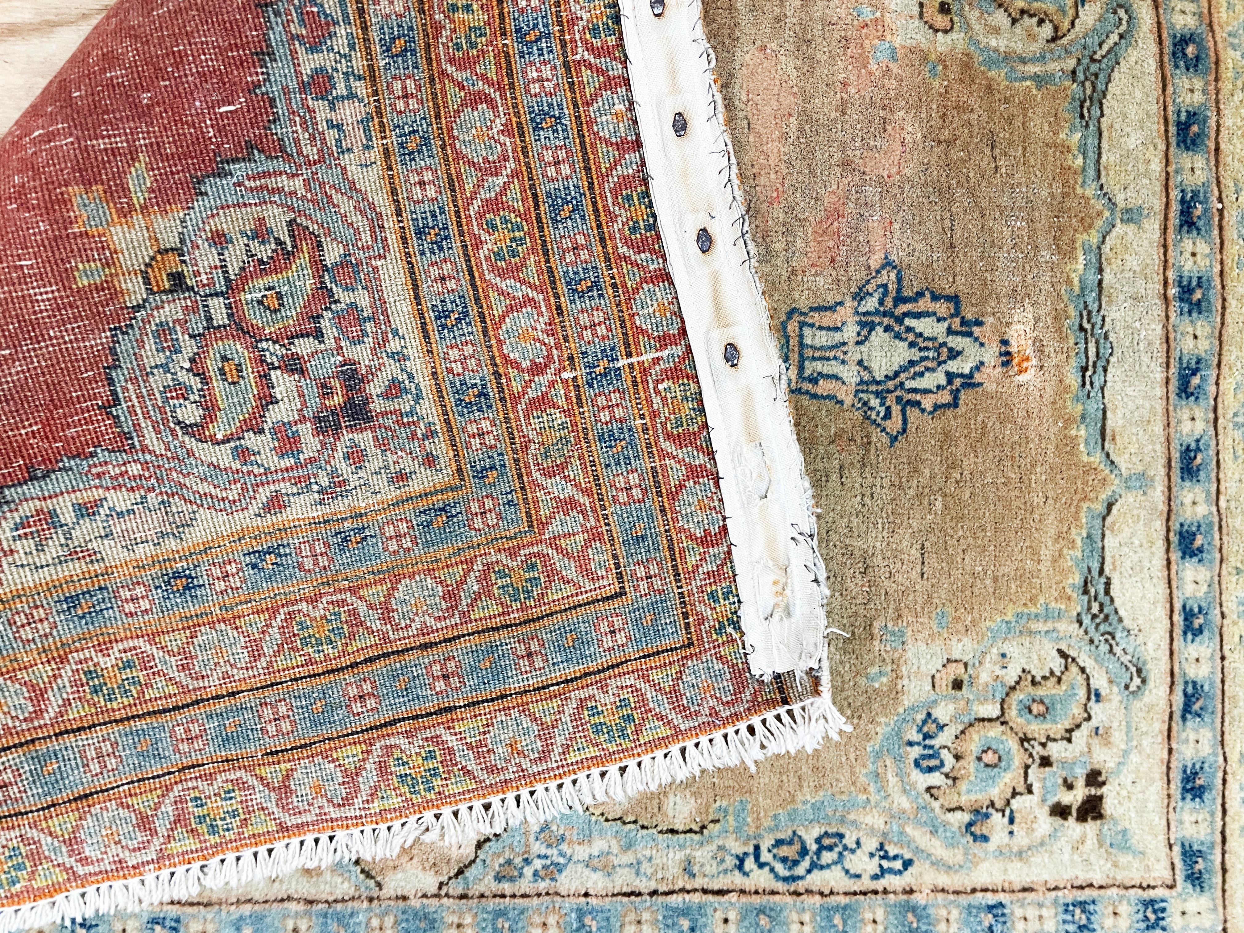 Tappeto antico persiano Tabriz Hajji Jalili, così com'è In condizioni buone in vendita a Evanston, IL