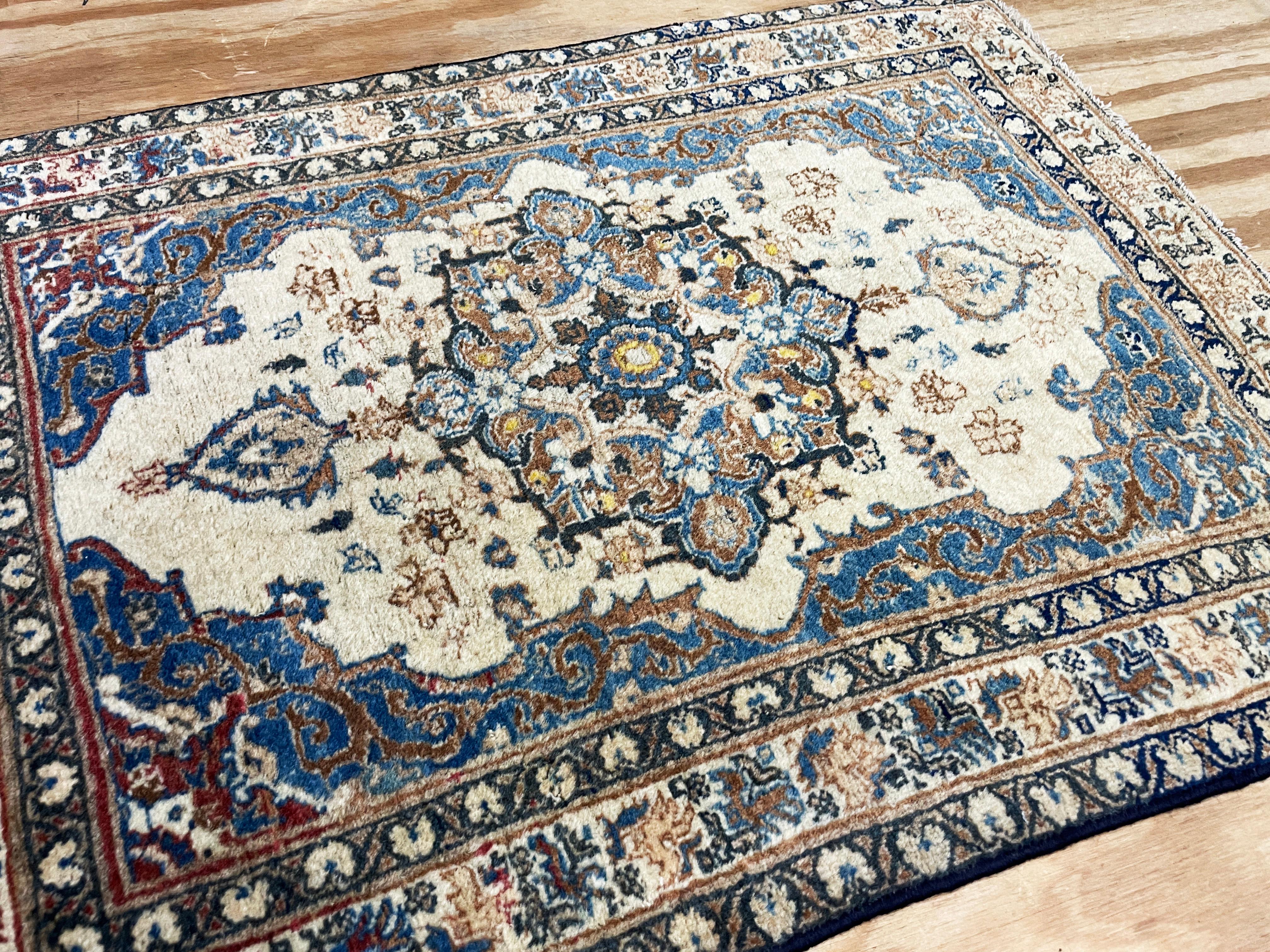 Antiker persischer Täbris Hajji-Jalili-Teppich aus Hajji, das Beste aus Perserteppichen (Tabriz) im Angebot