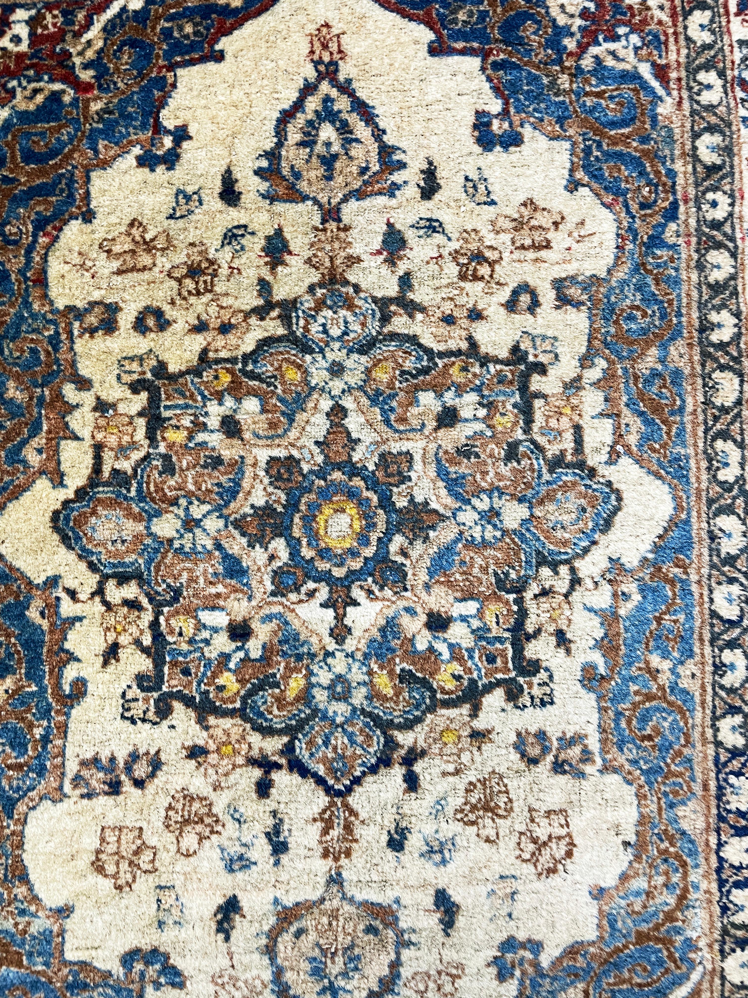 Antiker persischer Täbris Hajji-Jalili-Teppich aus Hajji, das Beste aus Perserteppichen (Handgeknüpft) im Angebot