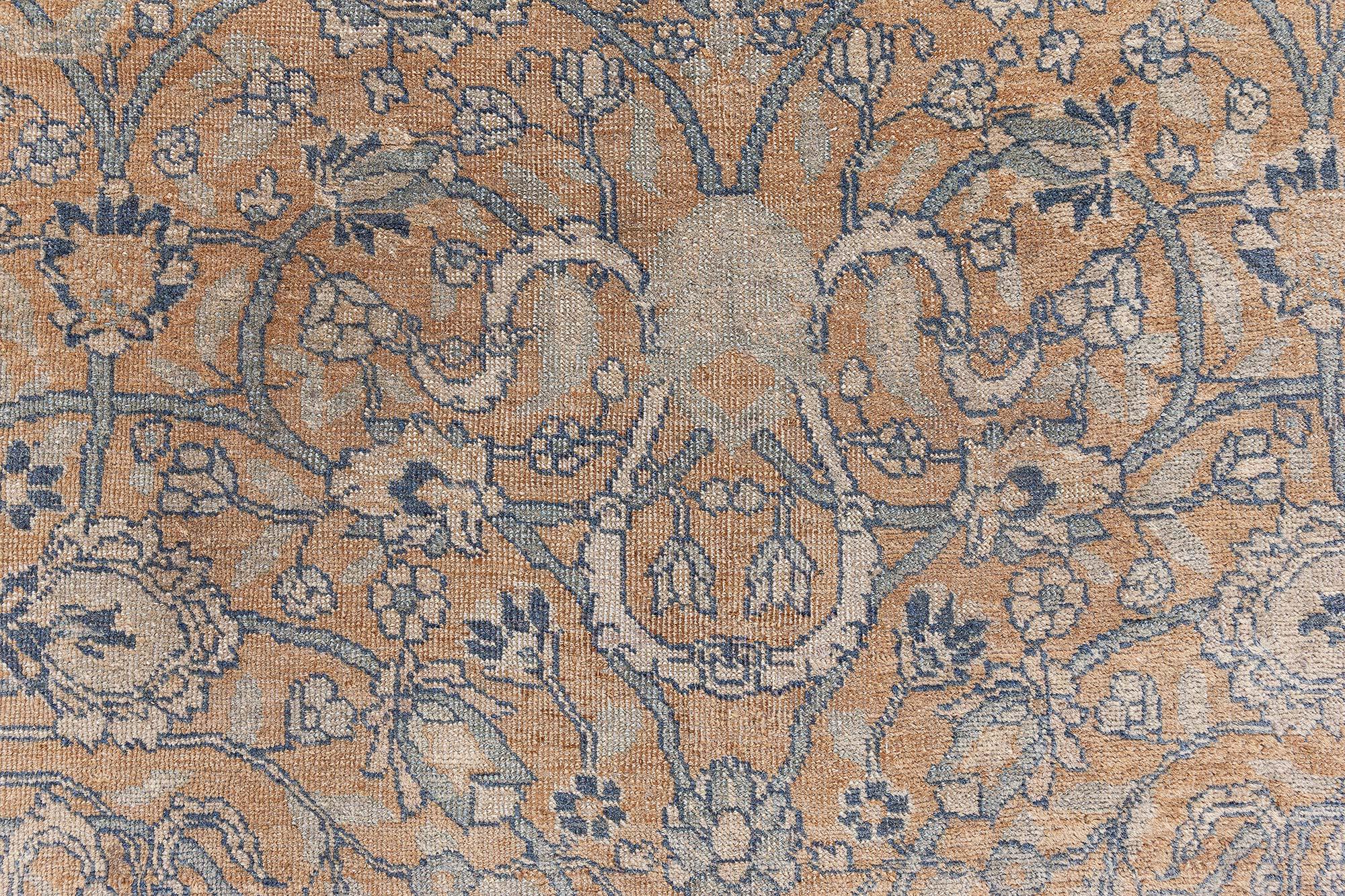 Doris Leslie Blau Antique Persian Tabriz Handmade Wool Rug In Good Condition For Sale In New York, NY