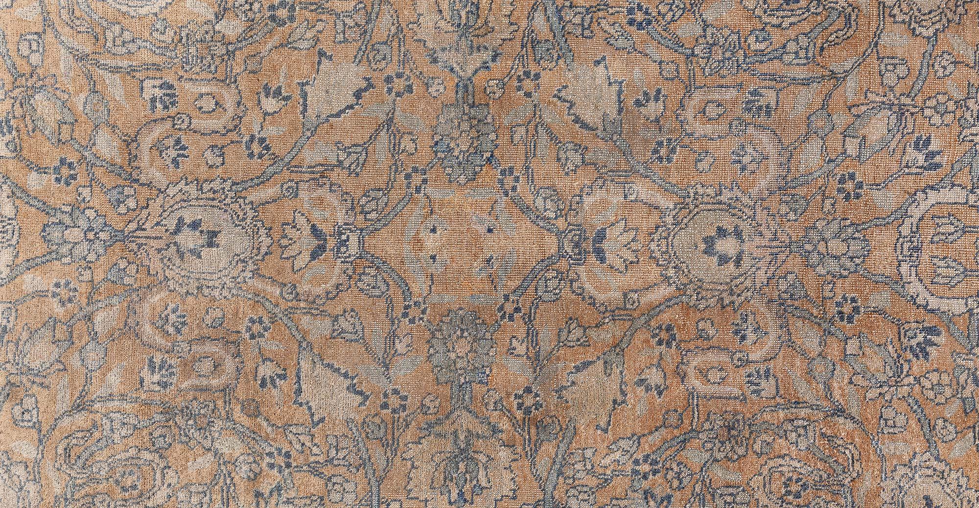 Doris Leslie Blau Antique Persian Tabriz Handmade Wool Rug For Sale 3