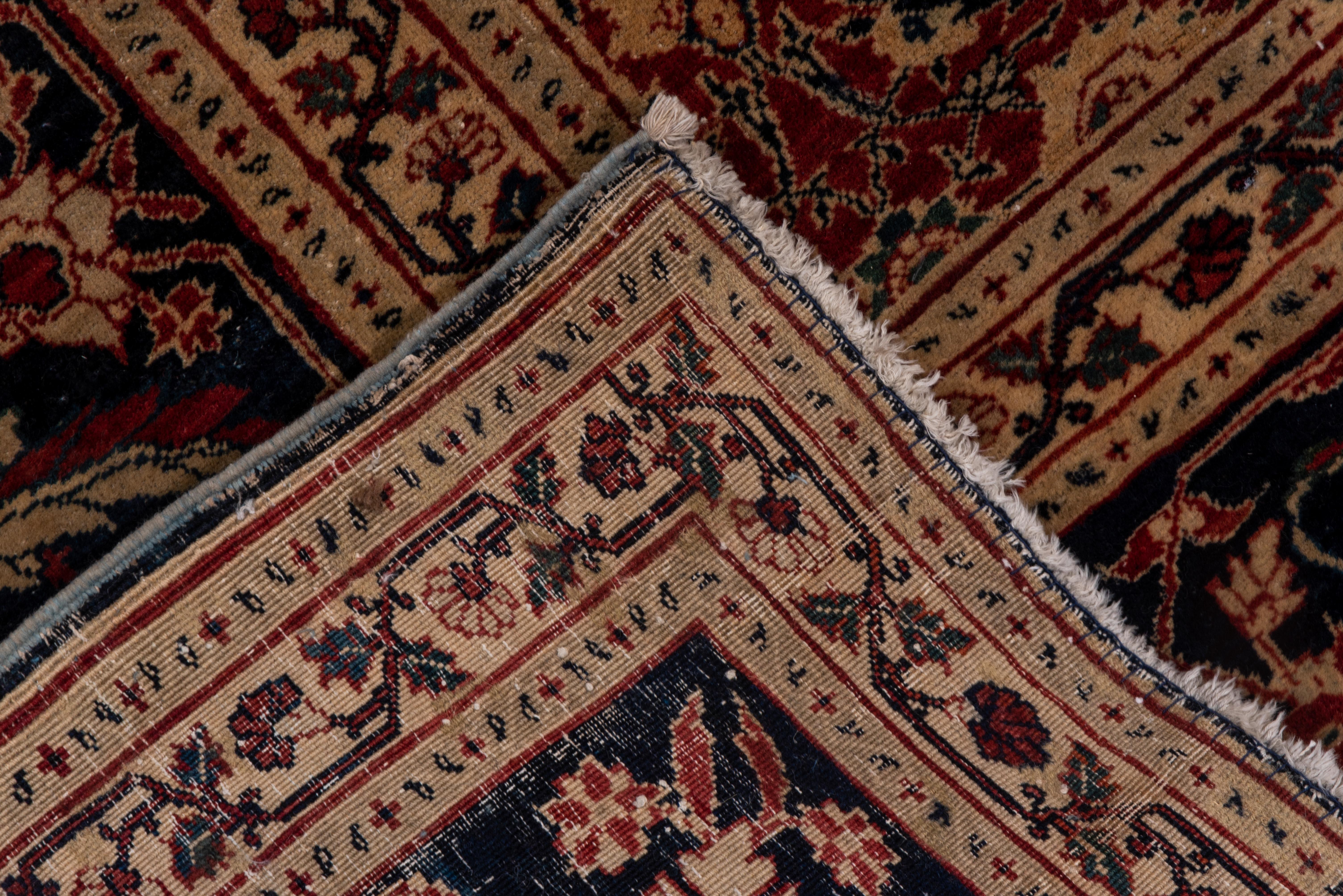 Wool Antique Persian Tabriz Mansion Carpet For Sale