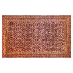 Tapis persan ancien de Tabriz Oriental de taille normale avec motif Herati