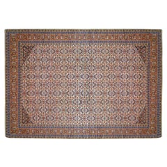 Antique Persian Tabriz Oriental Carpet in Room Size with Herati Design